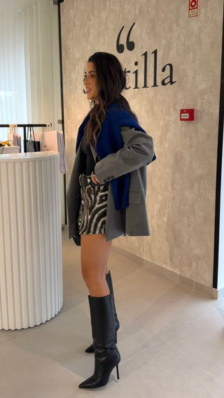 Zebra Fur Shorts