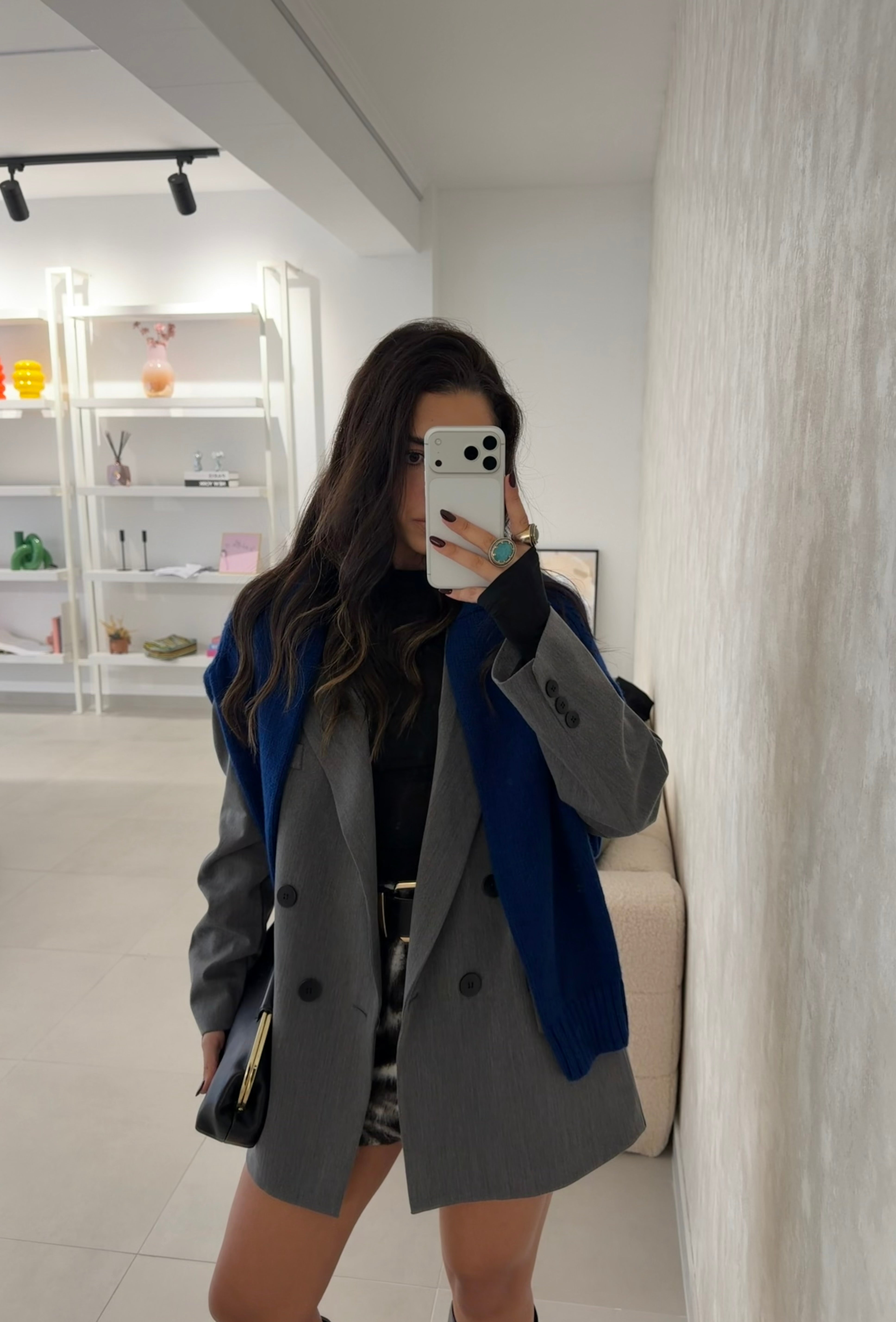 Grey Lumina Blazer