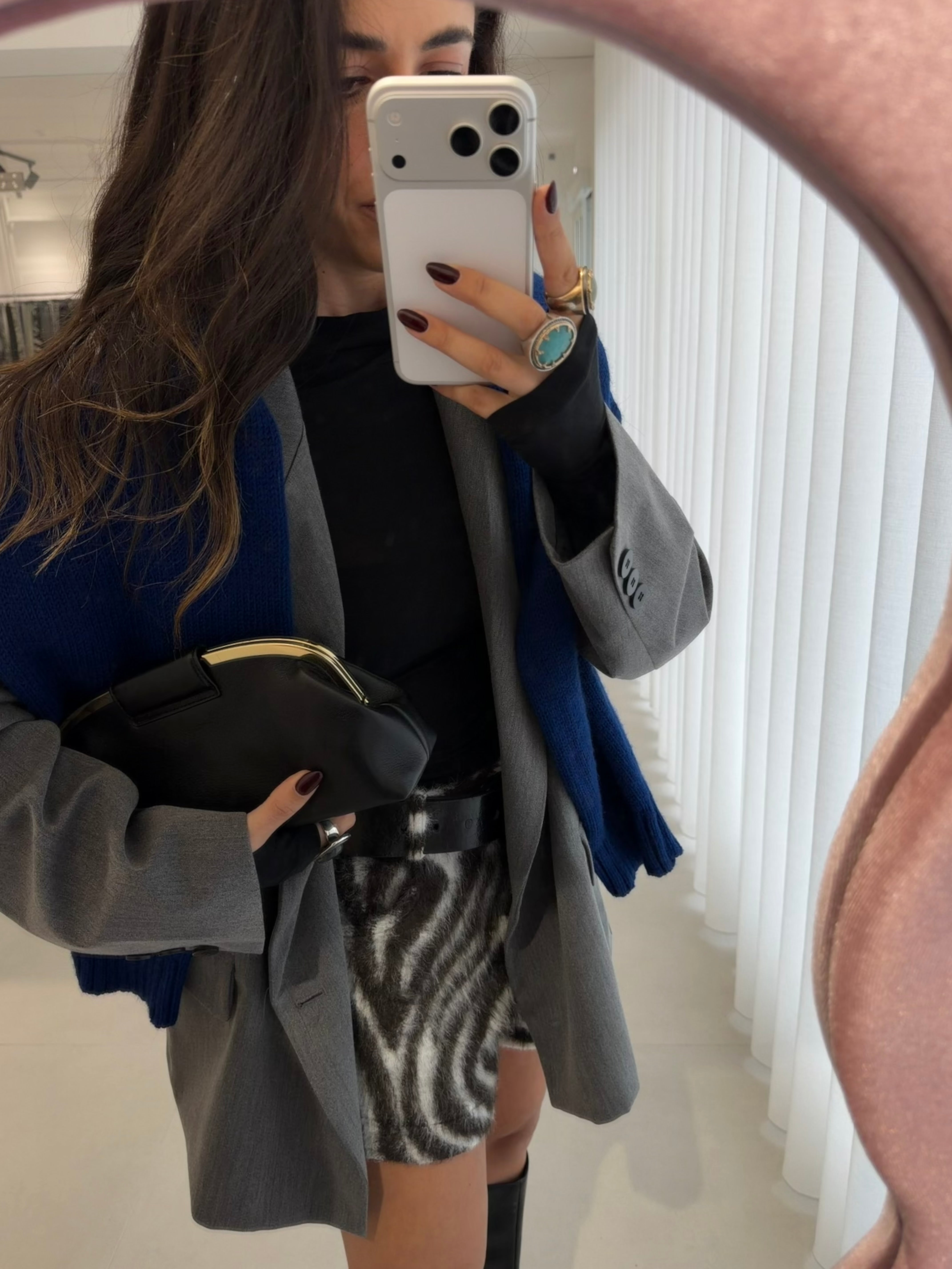 Zebra Fur Shorts