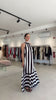 Maxi Black and White Dress