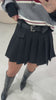 Mini Skirt with Belt