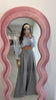 Grey Extra Flare Lumina Trousers