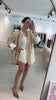 Cream Lace Shorts