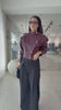Burgundy Biker