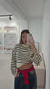 Striped Zip Sweater
