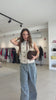 Beige Napoleon waistcoat
