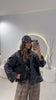 Black Oversize Biker
