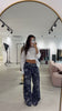 Blue Bandana Jeans