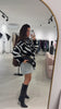 Zebra Oversized Knit
