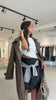 Black Faux Leather Skirt
