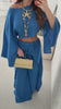 Linen Set Royal Blue