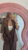 Chocolate Brown Blazer Lumina