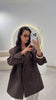 Brown Oversize Blazer