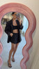 Black Lace Shorts