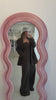 Khaki Pinstripe Oversize Blazer