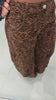 Brown Zebra Jeans