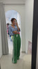 Green Striped Pants