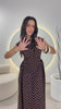 Brown Polkadot Dress
