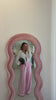Baby Pink Satin Pants