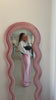 Baby Pink Satin Pants