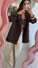 Brown Oversize Blazer