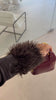 Brown Faux Fur-Trimmed Jacket