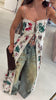 Floral Asymmetrical Top Lumina